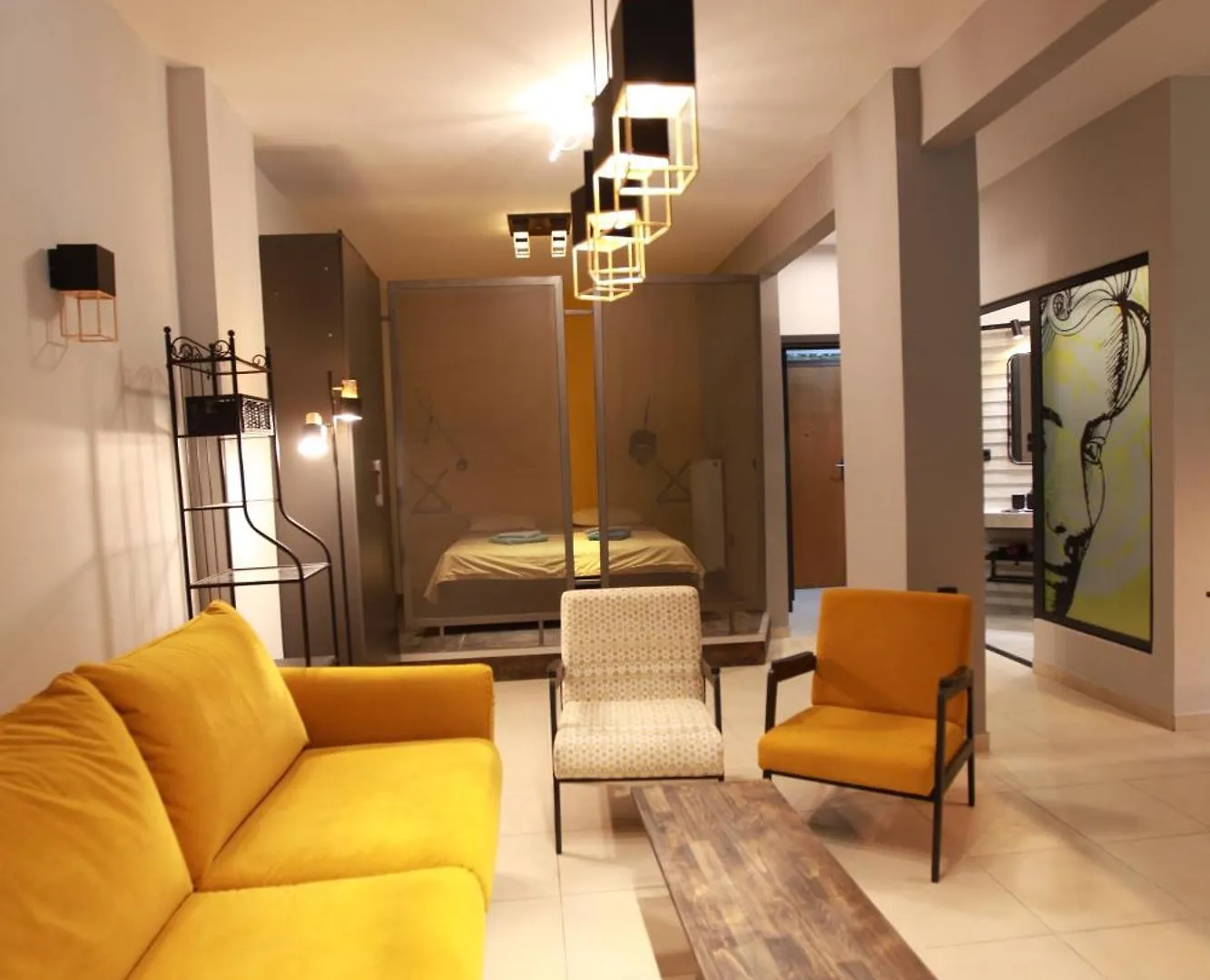 Apartamento Yellow Black Magic Tessalónica Grécia